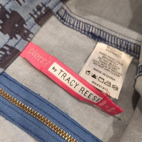 Anthropologie Plenty by Tracy Reese Denim Pencil Skirt - Picture 9 of 9